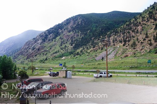 The mountains at Georgetown, CO